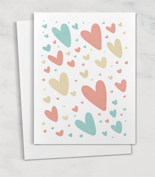 Trans Pride Gouache Hearts / Trans pride celebration