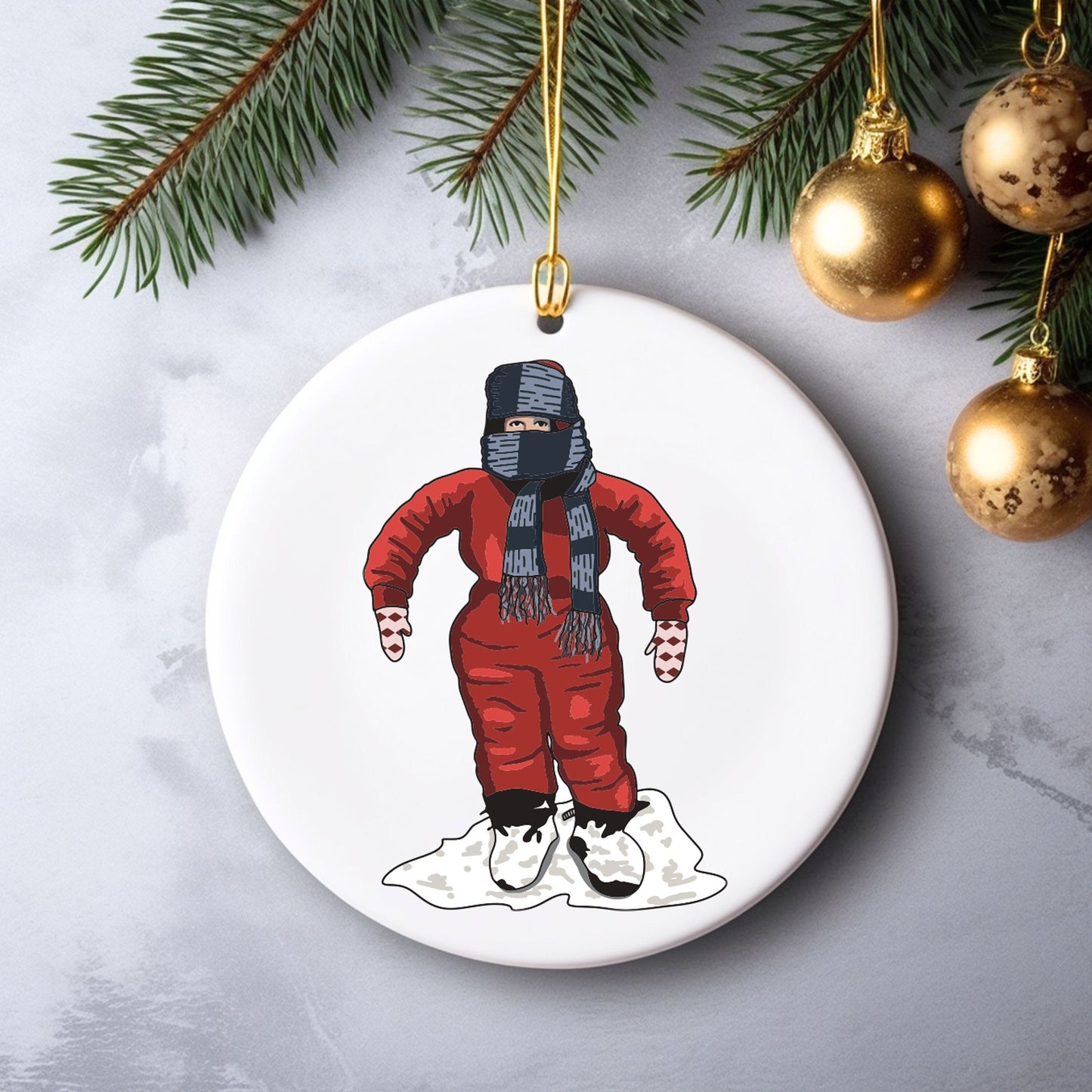 Randy Can't Put My Arms Down // A Christmas Story Ornament Gift