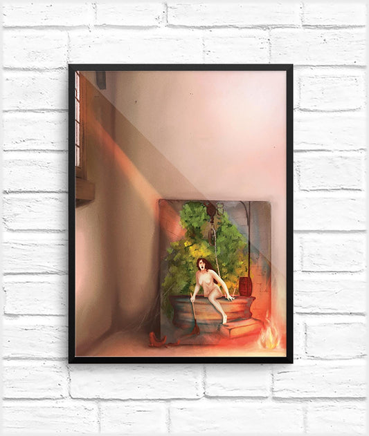 truth coming out of her well print