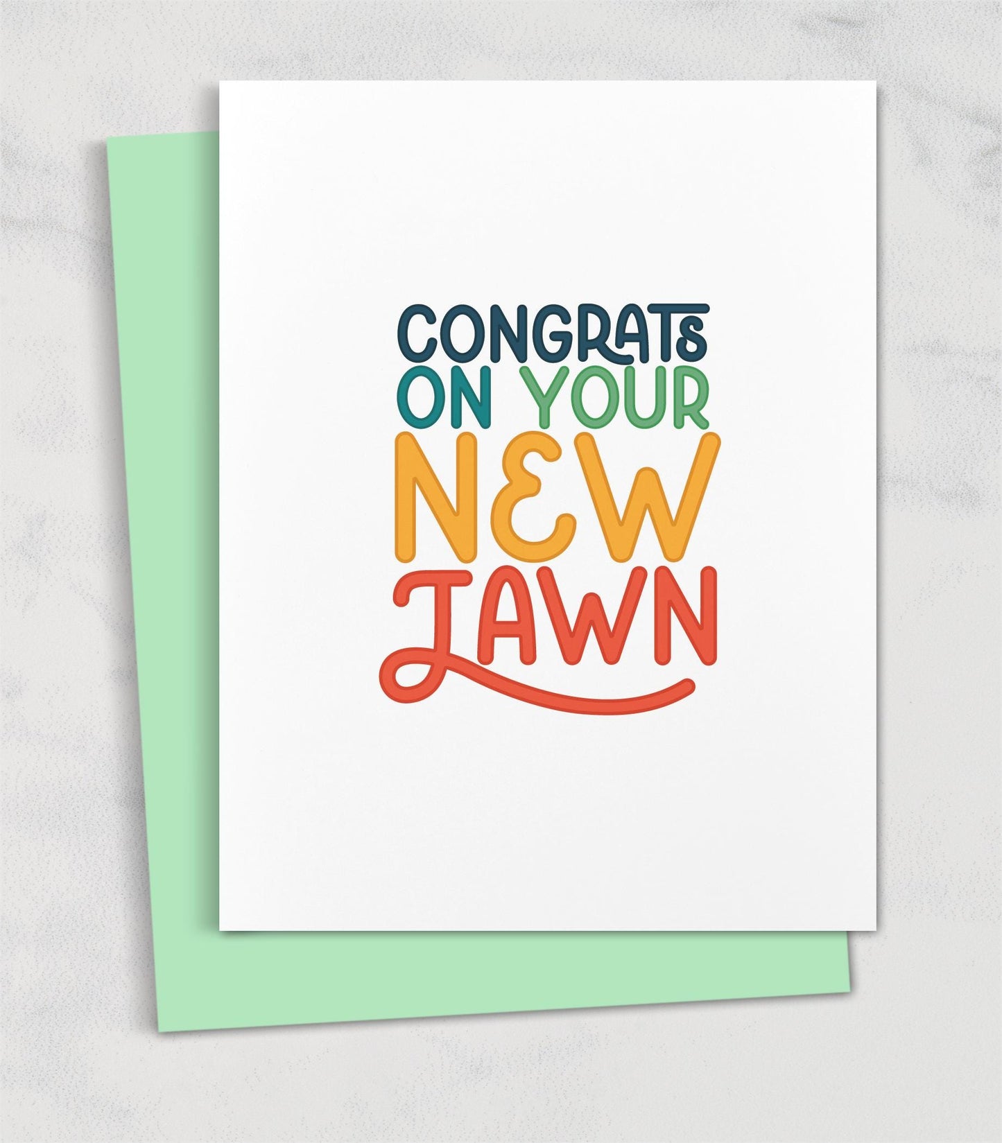 congrats on your new jawn / philly congratulations card for friend