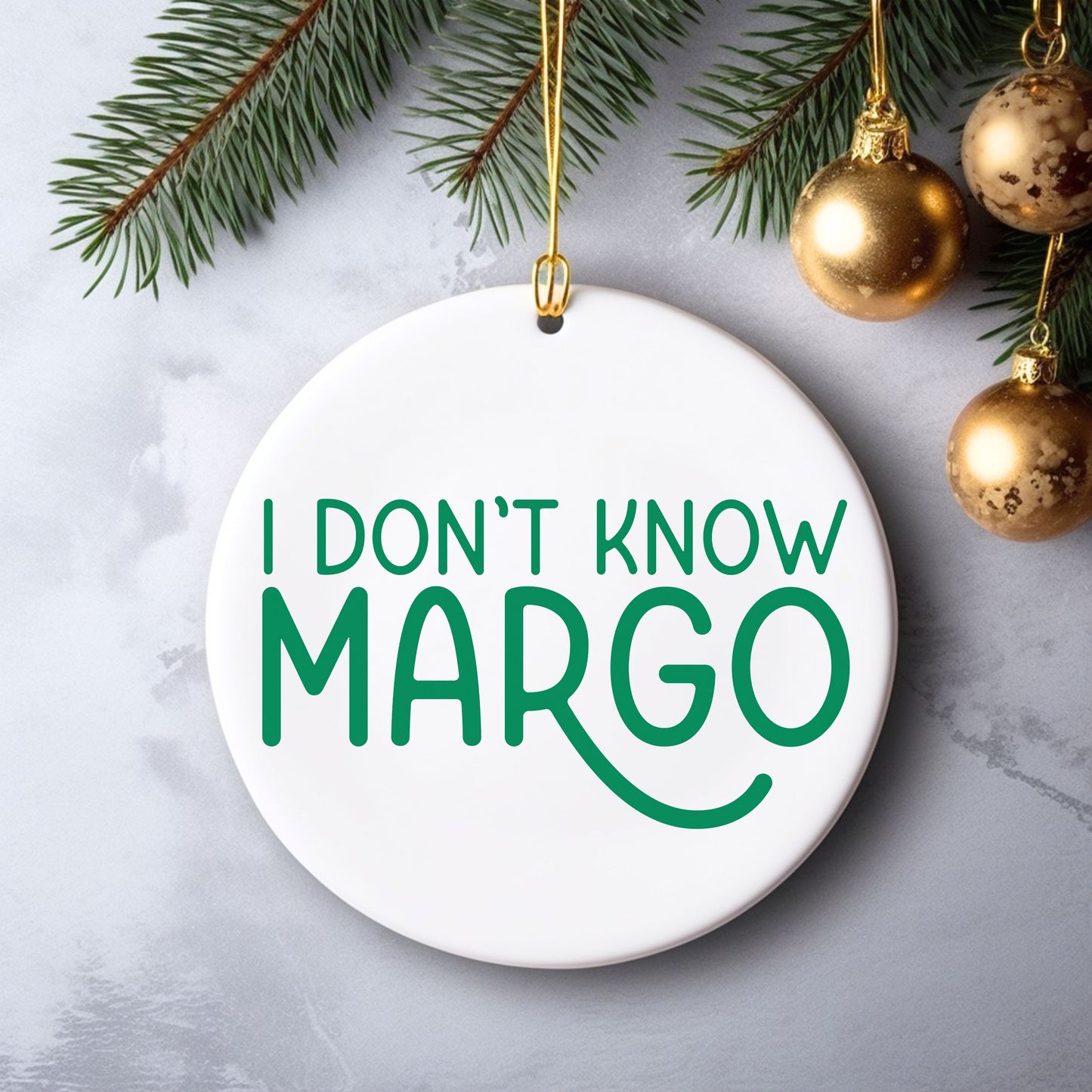Christmas Vacation Ornaments Why is the carpet all wet Todd I don't know Margo