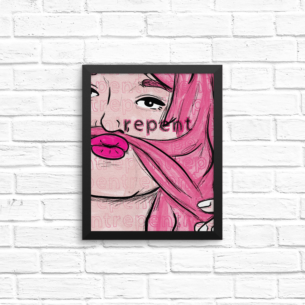 repent 8x10 print