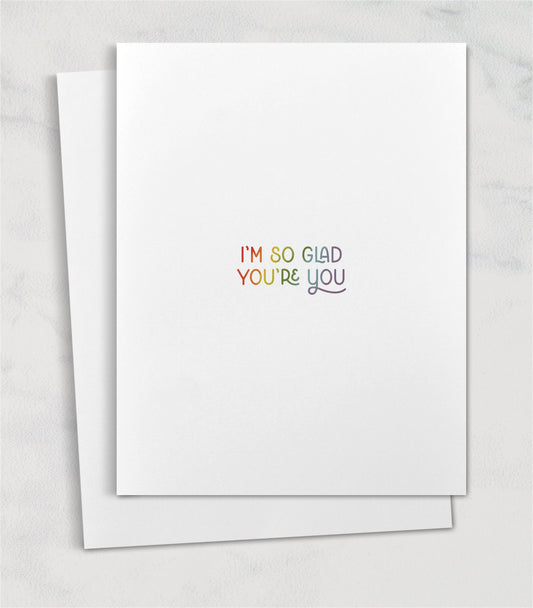 Gay Pride I'm So Glad You're You / Gay pride celebration