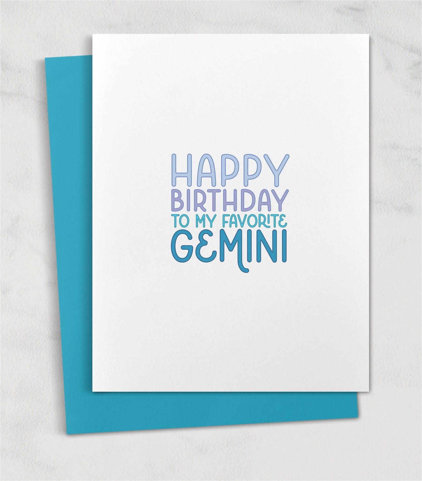 Happy Birthday to my favorite Gemini / Zodiac Astrology Birthday Cards