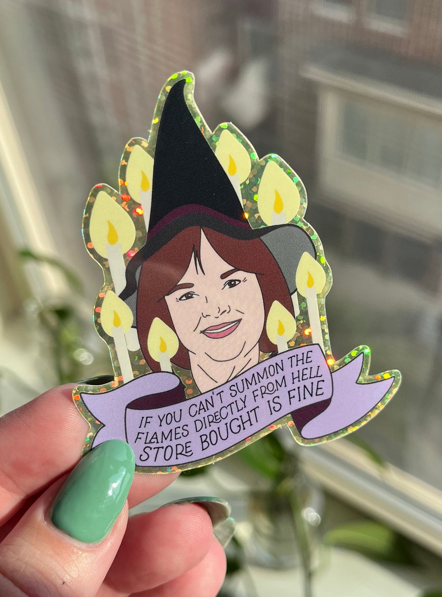 Ina Garten sticker / Store bought is fine / Halloween sticker / Laptop sticker / Water bottle sticker / Barefoot Contessa