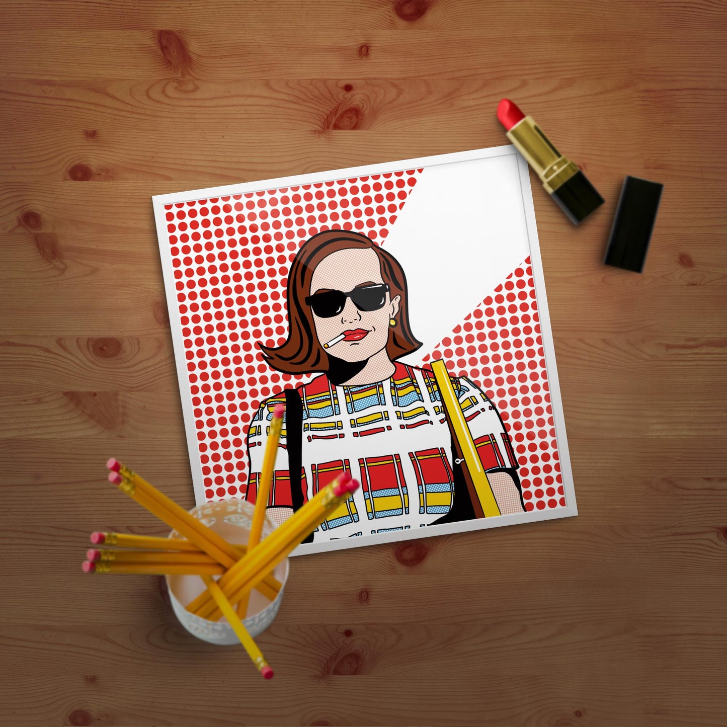 peggy olson art print / mad men