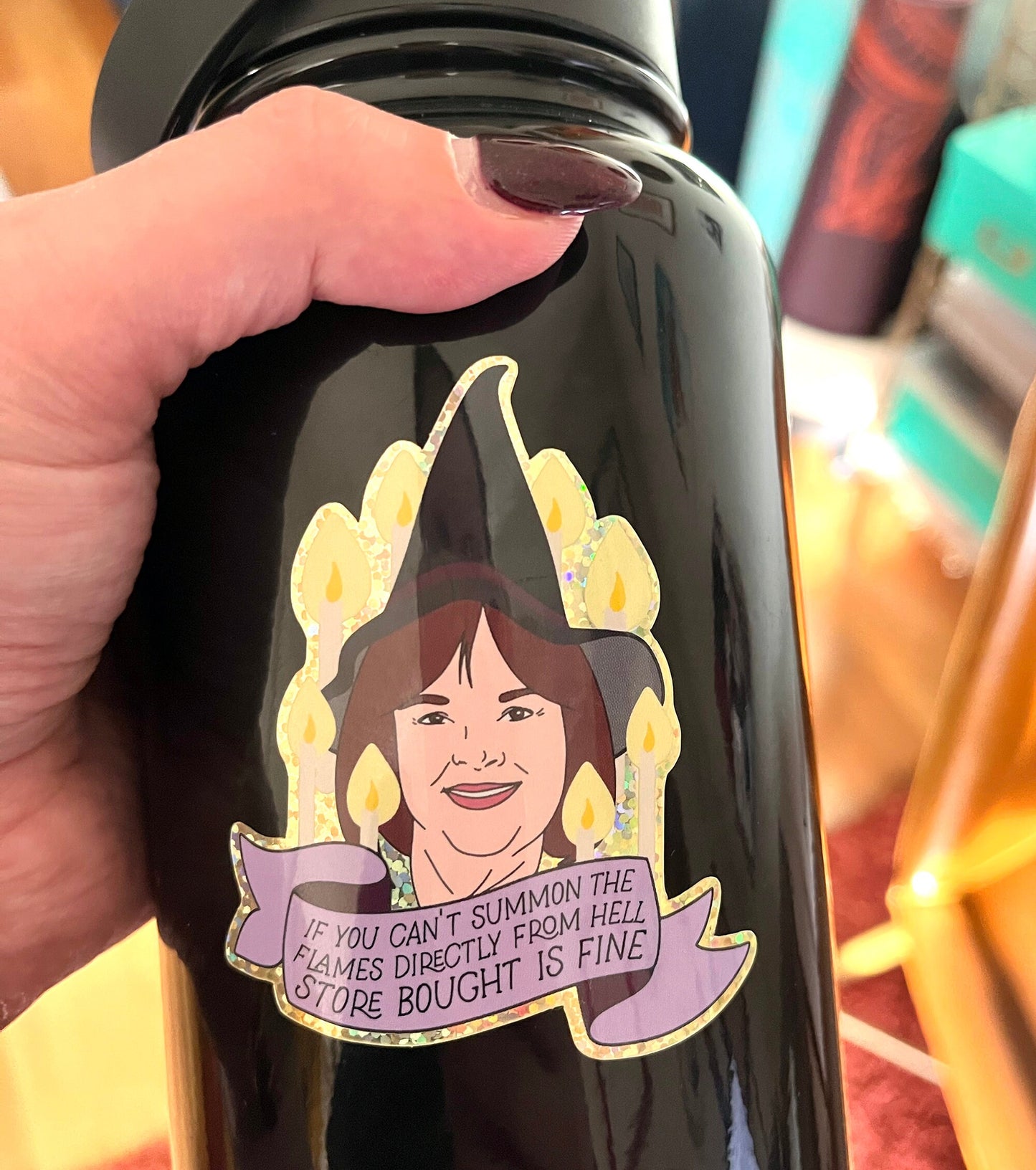 Ina Garten sticker / Store bought is fine / Halloween sticker / Laptop sticker / Water bottle sticker / Barefoot Contessa