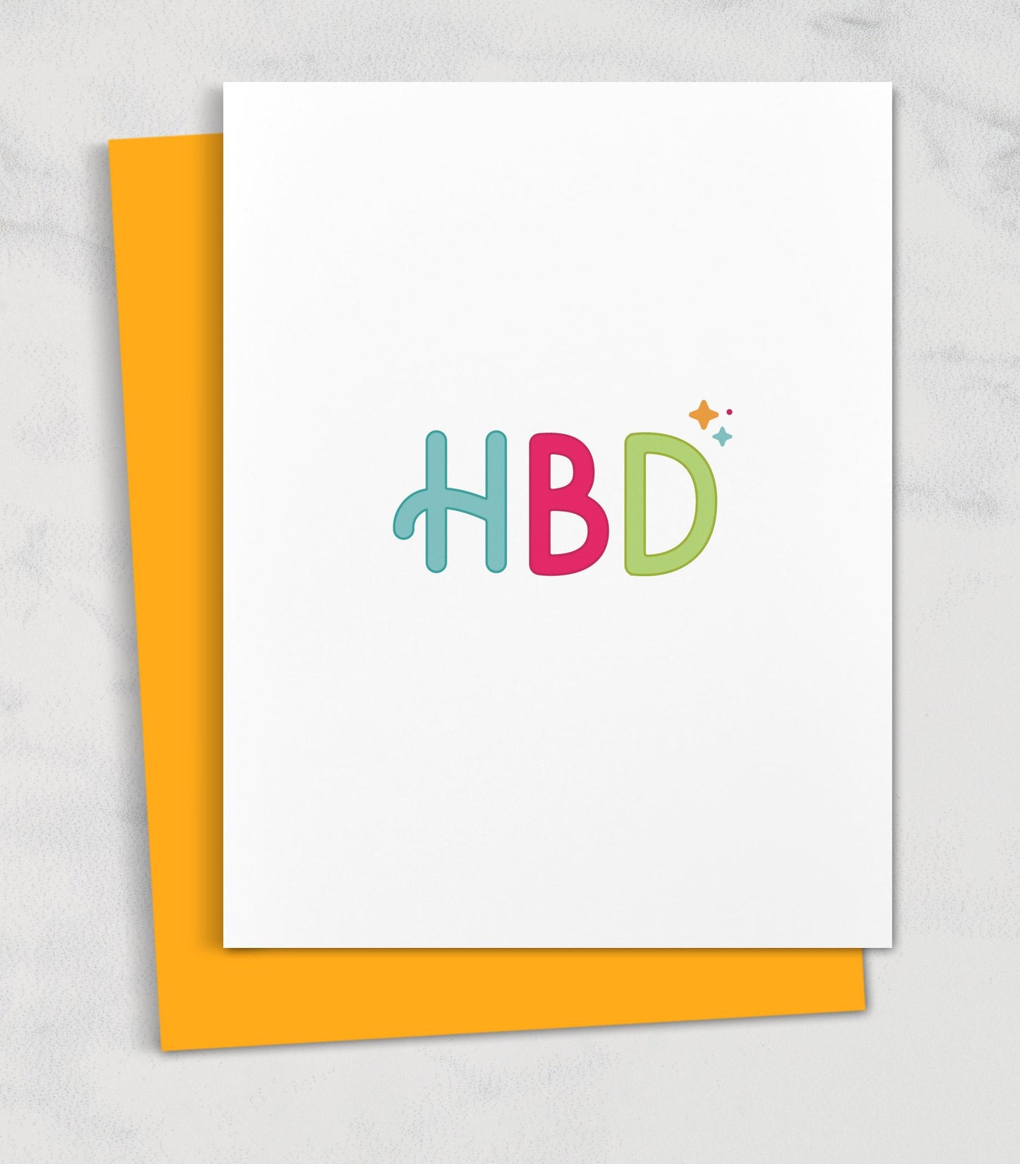 hbd / birthday card for friend