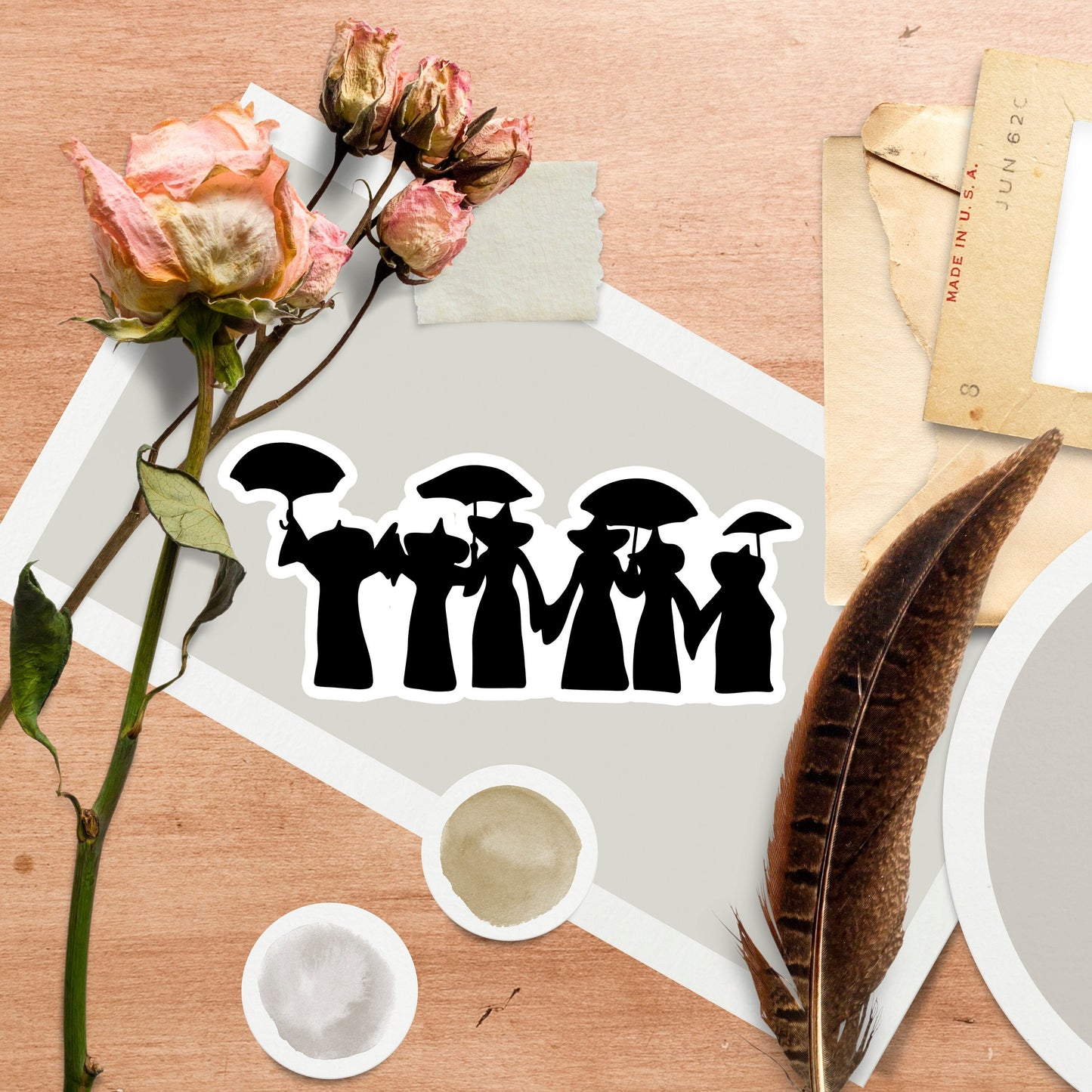 Practical Magic Sticker / Witchy Sticker / Kitchen witch / Laptop sticker / Water bottle sticker / Plant lavender for luck