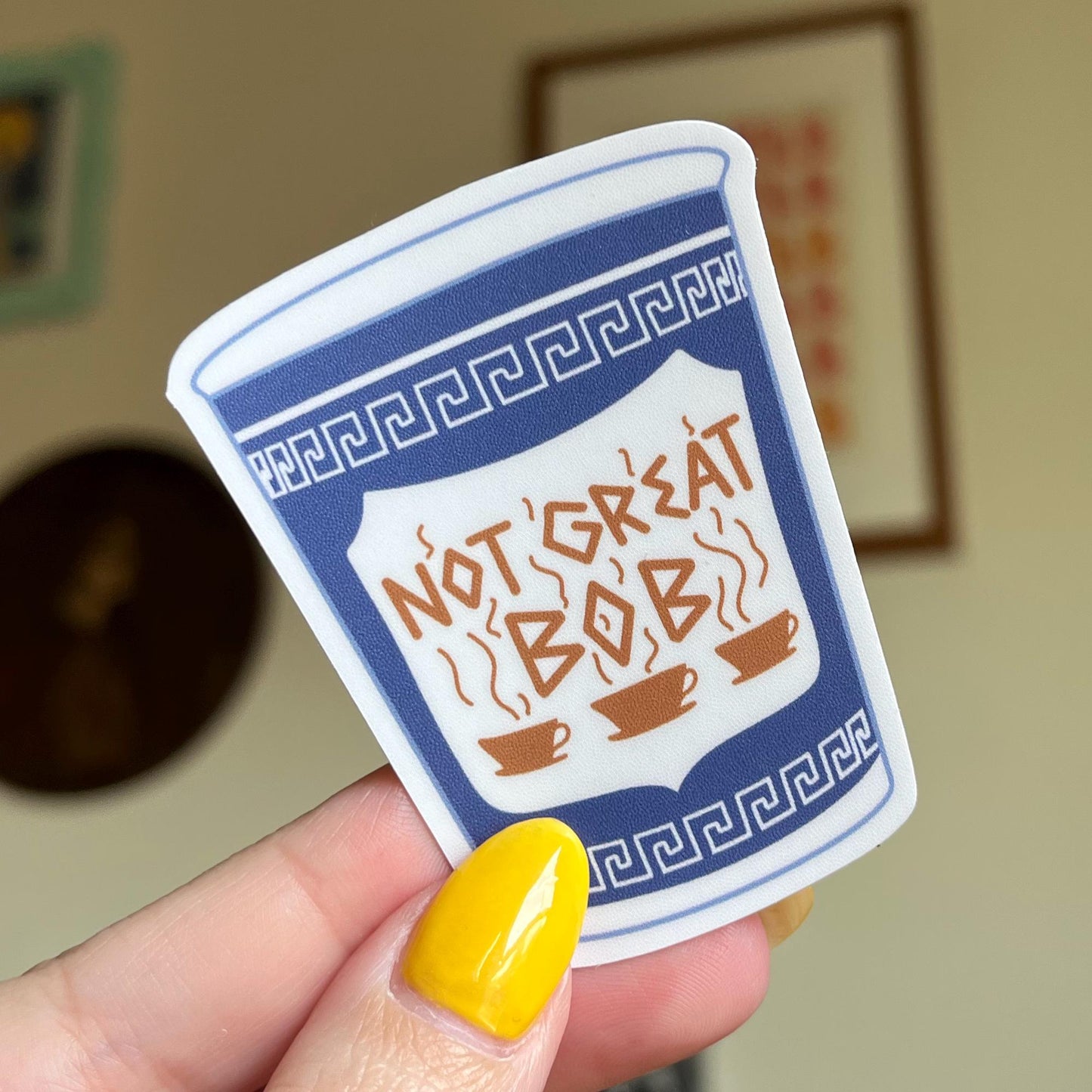 not great bob sticker / mad men