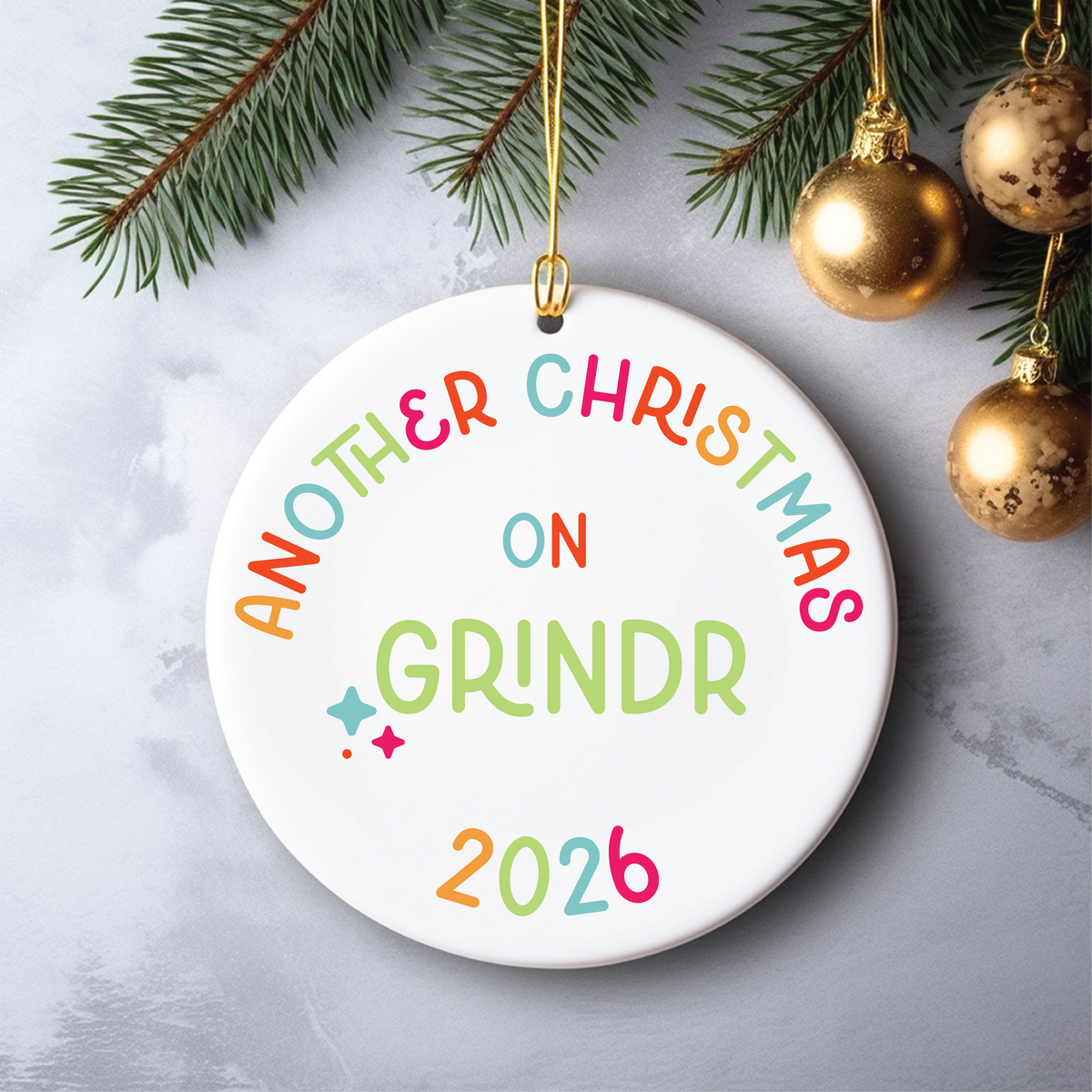 another christmas on grindr ornament