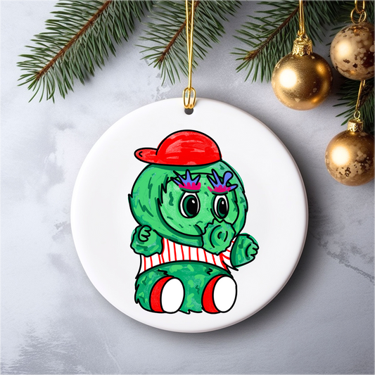 phanatic labubu philly christmas ornament