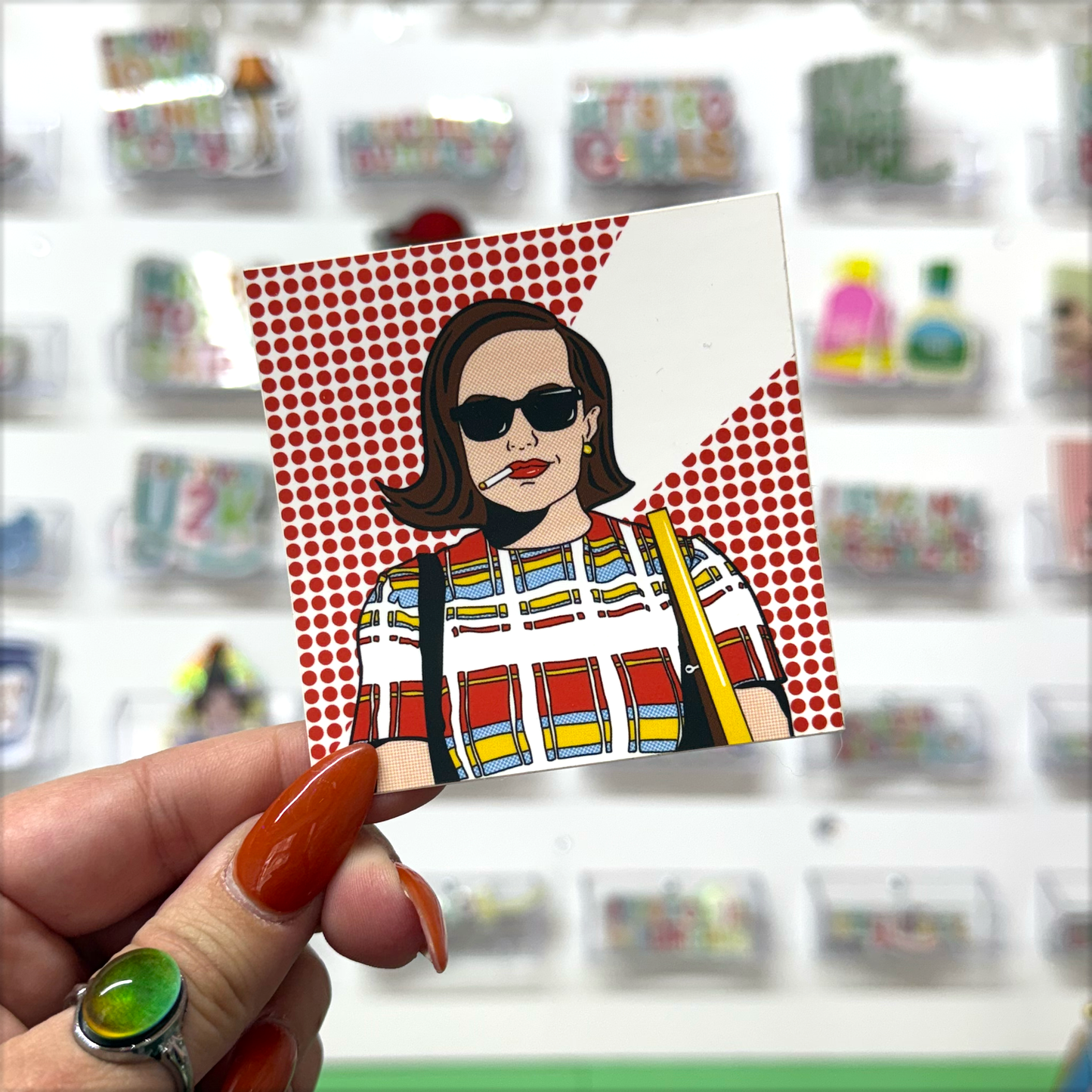 peggy olson from mad men sticker