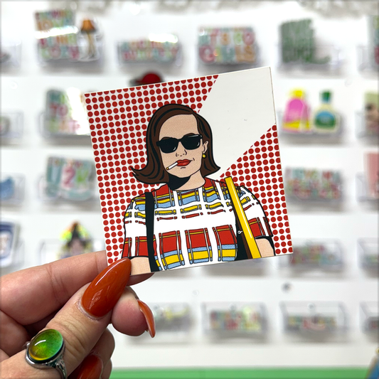 peggy olson from mad men sticker