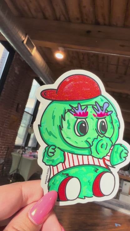 baby phanatic glitter sticker