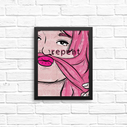 repent 8x10 print