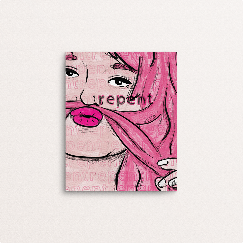 repent 8x10 print