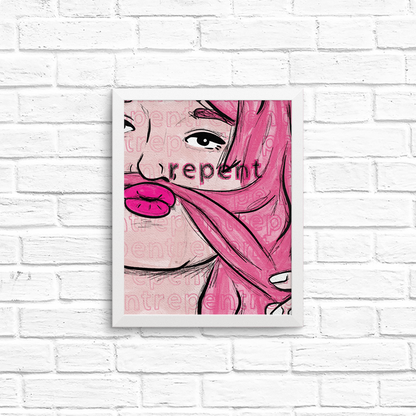 repent 8x10 print