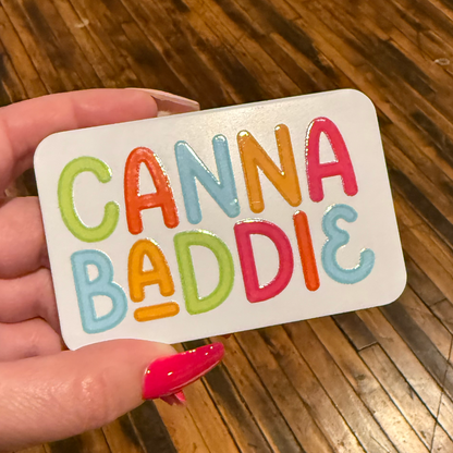 upcycled weed tins